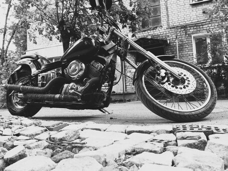 1996 Yamaha XVS400 Drag Star, серый, 450000 рублей, вид 2