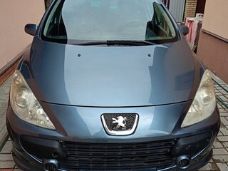 2007 Peugeot 307 I Рестайлинг, серебристый, 400000 рублей, вид 2