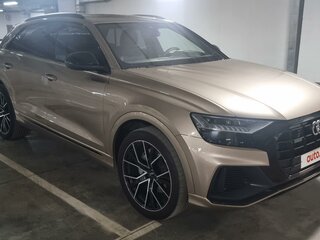 2019 Audi Q8 55 TFSI I (4M), бежевый, 5590000 рублей, вид 1