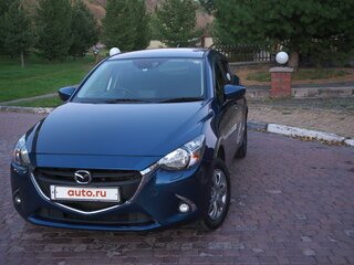 2017 Mazda Demio IV (DJ), синий, 940000 рублей, вид 2