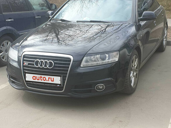 2010 Audi A6 III (C6) Рестайлинг, чёрный