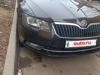 2014 Skoda Superb DSG II Рестайлинг, коричневый, 1000000 рублей, вид 4