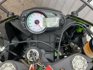 2012 Kawasaki ZX-6 Ninja, зелёный, 820000 рублей, вид 3