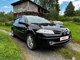 2008 Renault Megane II Рестайлинг, чёрный, 570000 рублей, вид 2