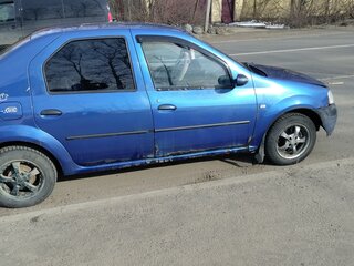 2007 Renault Logan I, синий, 320000 рублей, вид 2