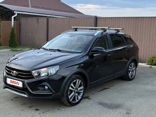 2021 Lada (ВАЗ) Vesta SW Cross I, чёрный, 1180000 рублей, вид 3