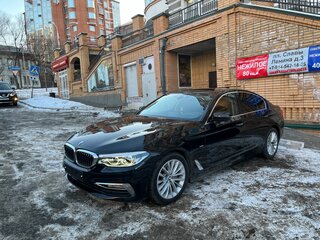 2018 BMW 5 серии 520d VII (G30/G31/G38), чёрный, 3550000 рублей, вид 5