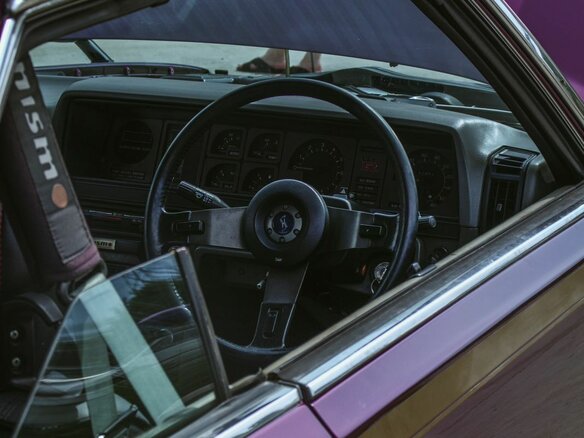 1981 Nissan Skyline GT 5-speed V (C210), фиолетовый, 3200000 рублей - вид 26