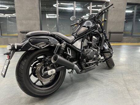 2022 Honda CMX 1100 Rebel, чёрный, 850000 рублей, вид 4