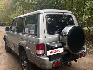 2001 Hyundai Galloper II, серебристый, 600000 рублей, вид 2