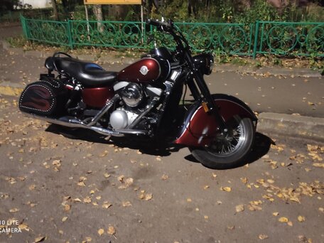 2000 Kawasaki VN1500 Vulcan, чёрный, 580000 рублей, вид 5