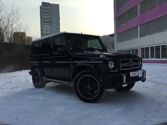 2003 Mercedes-Benz G-Класс 500 II (W463), чёрный