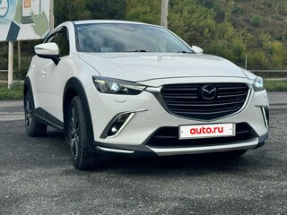 2018 Mazda CX-3 I Рестайлинг, белый, 1800000 рублей, вид 2