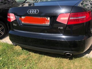2010 Audi A6 III (C6) Рестайлинг, чёрный, 1300000 рублей, вид 2