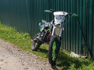 2020 BSE MX 125, зелёный, 80000 рублей, вид 1