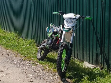 2020 BSE MX 125, зелёный, 80000 рублей, вид 1