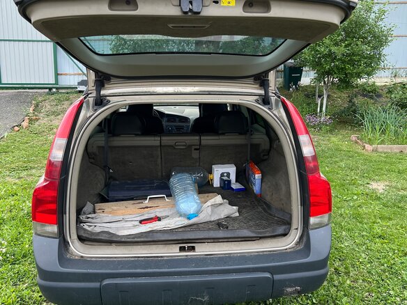 2000 Volvo V70 II, серый, 630000 рублей - вид 15