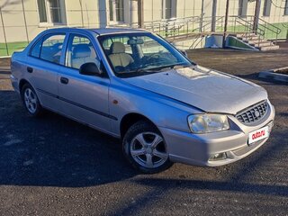 2005 Hyundai Accent ТагАЗ II, серый, 390000 рублей, вид 5