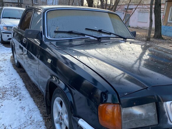 2000 ГАЗ 3110 «Волга», чёрный, 129000 рублей - вид 3