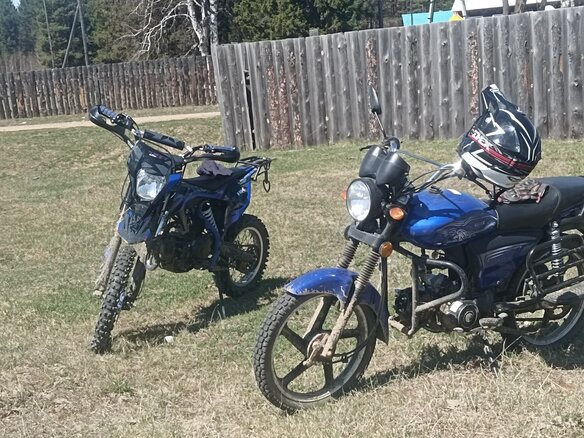 2024 Racer TRX125E, синий, 100000 рублей - вид 6
