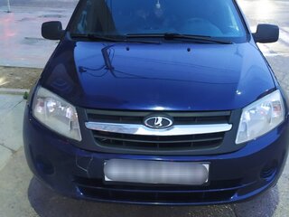 2014 Lada (ВАЗ) Granta I, синий, 415000 рублей, вид 1