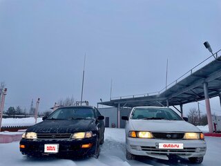 1992 Toyota Carina E, пурпурный, 210000 рублей, вид 3