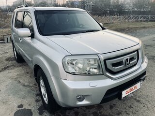2008 Honda Pilot II, серебристый, 1270000 рублей, вид 3