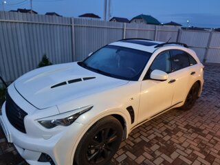 2012 Infiniti FX37 II (S51) Рестайлинг, белый, 2200000 рублей, вид 4