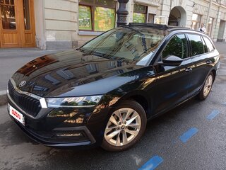 2021 Skoda Octavia IV (A8), чёрный, 1520000 рублей, вид 1