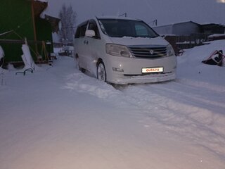 2008 Toyota Alphard I Рестайлинг, белый, 1600000 рублей, вид 3