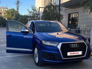 2016 Audi Q7 II (4M), синий, 3600000 рублей, вид 5