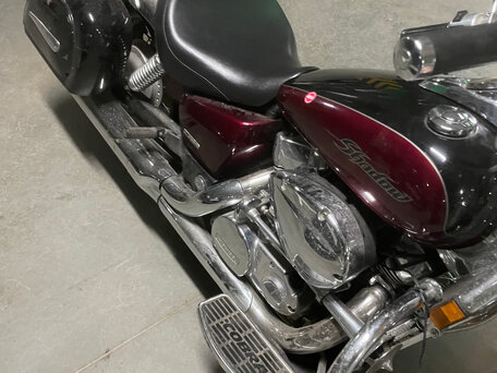 2004 Honda Shadow 750, чёрный, 600000 рублей, вид 5