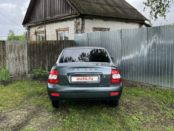 2008 Lada (ВАЗ) Priora I, серый, 300000 рублей - вид 3