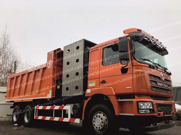 2022 Shacman (Shaanxi) SX3258, оранжевый - вид 2