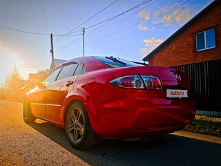2007 Mazda 6 I (GG) Рестайлинг, красный, 650000 рублей, вид 3