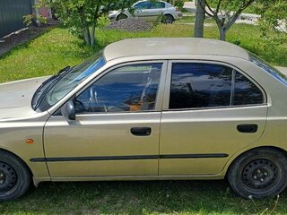 2004 Hyundai Accent ТагАЗ II, бежевый, 355000 рублей, вид 5