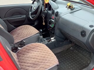 2007 Chevrolet Aveo I, красный, 340000 рублей, вид 5