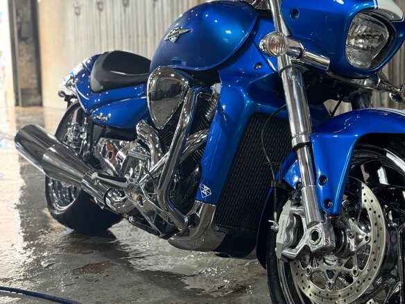 2012 Suzuki Boulevard M109R, синий, 1550000 рублей - вид 14