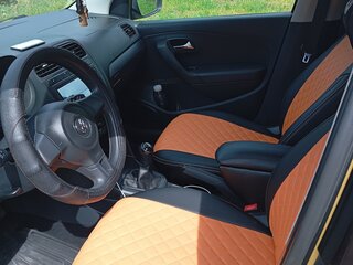2015 Volkswagen Polo V, жёлтый, 700000 рублей, вид 5