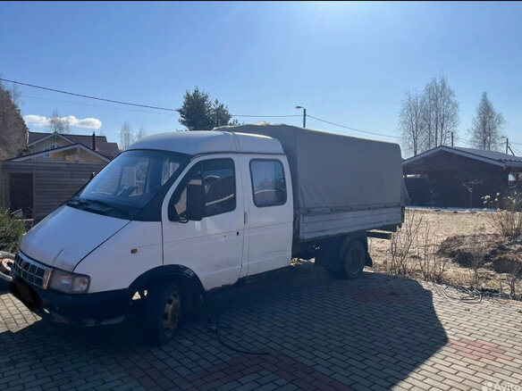 2002 ГАЗ ГАЗель (3302), белый, 350000 рублей