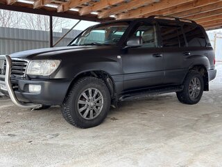 2004 Toyota Land Cruiser 100 Series Рестайлинг 1, чёрный, 1700000 рублей, вид 2