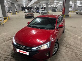 2019 Hyundai Elantra VI (AD) Рестайлинг, красный, 1600000 рублей, вид 1
