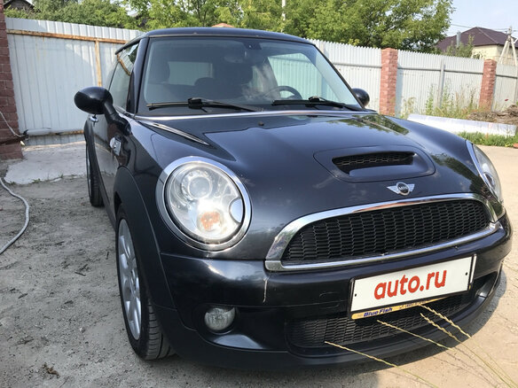 2008 Mini Hatch Cooper S II (R56), чёрный - вид 1