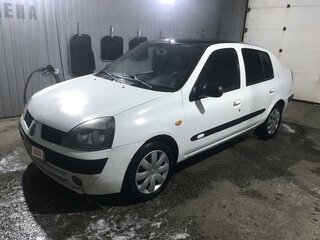 2003 Renault Symbol I Рестайлинг, белый, 190000 рублей, вид 1