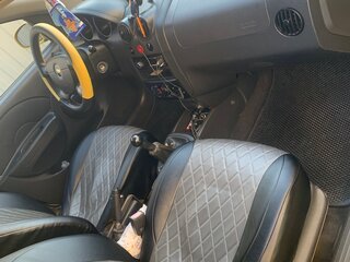2006 Chevrolet Aveo I, жёлтый, 280000 рублей, вид 5