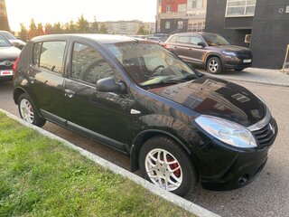 2013 Renault Sandero I, чёрный, 490000 рублей, вид 3