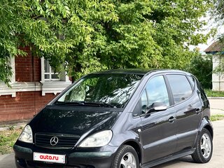 2002 Mercedes-Benz A-Класс 160 I (W168) Рестайлинг, чёрный, 404000 рублей, вид 1