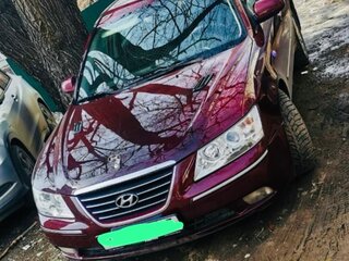 2008 Hyundai Sonata V (NF) Рестайлинг, пурпурный, 699999 рублей, вид 3