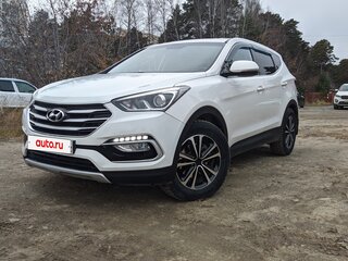 2015 Hyundai Santa Fe III Рестайлинг, белый, 2300000 рублей, вид 1