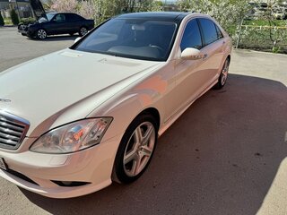 2008 Mercedes-Benz S-Класс 500 Long V (W221), белый, 1750000 рублей, вид 1